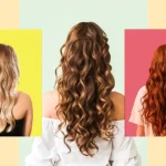 hair is curly